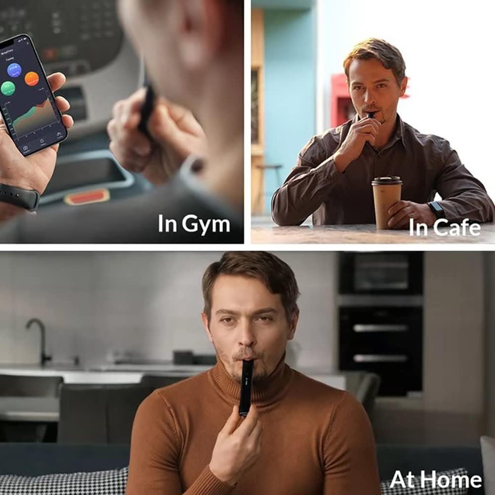 Skorter | BreathBoost Smart Breathing Trainer – Lung Capacity & Respiratory Muscle Strengthening Device