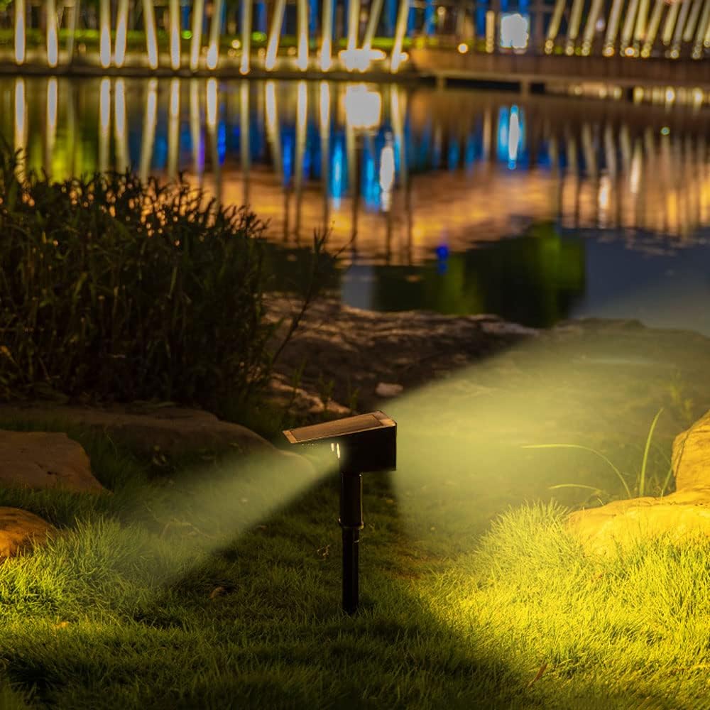 Skorter | Solar LED Spotlight – Outdoor lighting with solar panel for garden and pathways