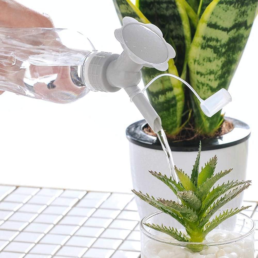Skorter | 2-in-1 Double Cap Bottle Spray Nozzle – Mini Spray Head for Garden Irrigation