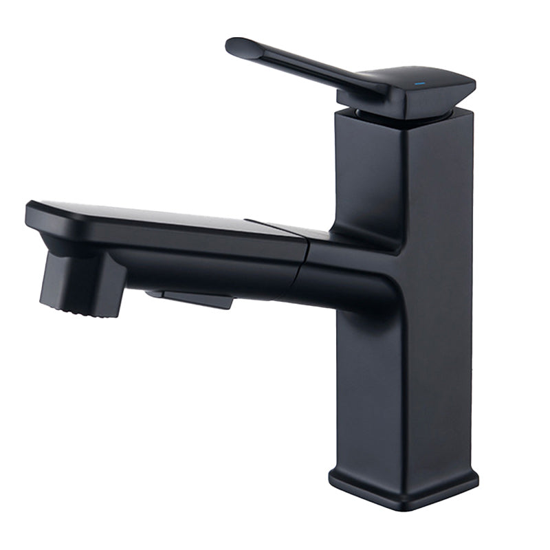 Skorter | Contemporary Basin Mixer Lever Handles Low Arc Copper Basin Mixer