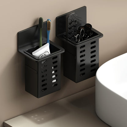 Skorter | Black Cosmetic Rack – Drill-Free Wall-Mounted Storage Shelf