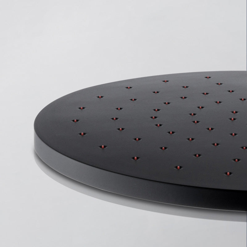 Skorter | Contemporary Style Shower Head Plastic Fixed Shower Head in Round and Square Shape