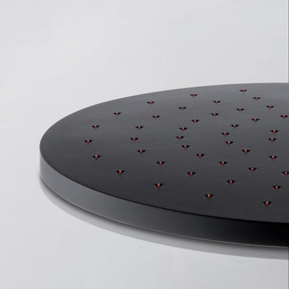 Skorter | Contemporary Style Shower Head Plastic Fixed Shower Head in Round and Square Shape