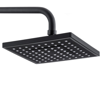 Skorter | Contemporary Style Shower Head Plastic Fixed Shower Head in Round and Square Shape