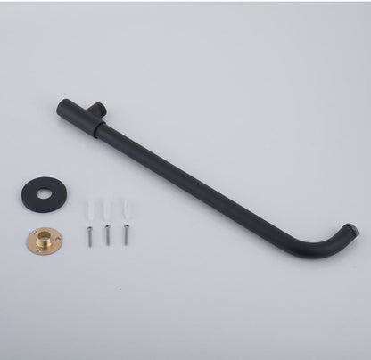 Skorter | Contemporary Style Shower Head Plastic Fixed Shower Head in Round and Square Shape