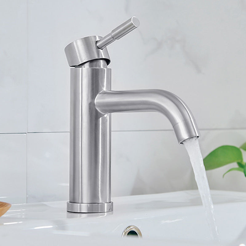 Skorter | Contemporary Vessel Faucet Single Handle Low Arc Copper Vessel Faucet