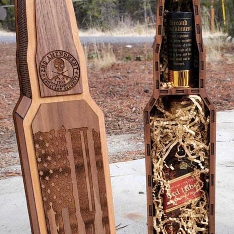 Skorter | 2nd Amendment wooden box