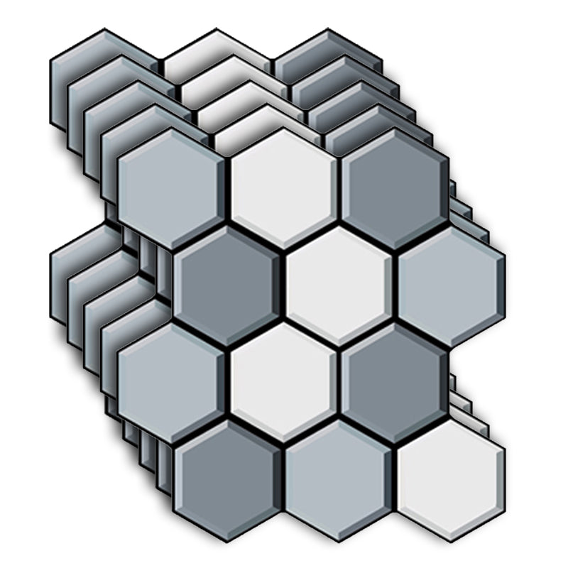 Skorter | 3D Wall Panel Modern Minimalistic Home Living Room Bathroom Panel Wall (5-Pack)