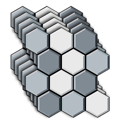 Skorter | 3D Wall Panel Modern Minimalistic Home Living Room Bathroom Panel Wall (5-Pack)