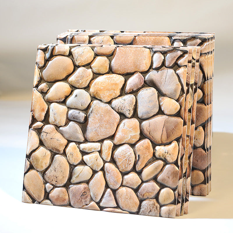 Skorter | Artificial Stone Panel Wall Modern Minimalist Home Living Room Wall Panel (5-Pack)