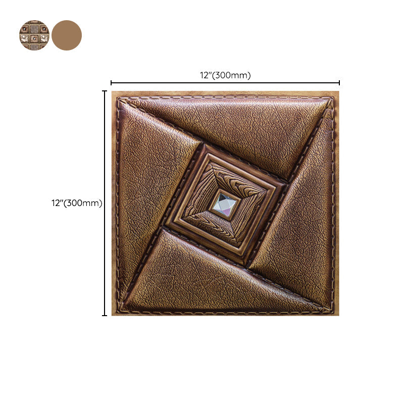 Skorter | 3D Three-Dimensional Panel Wall Beautiful Style Living Room Bedroom Wall Panel (5-Pack)