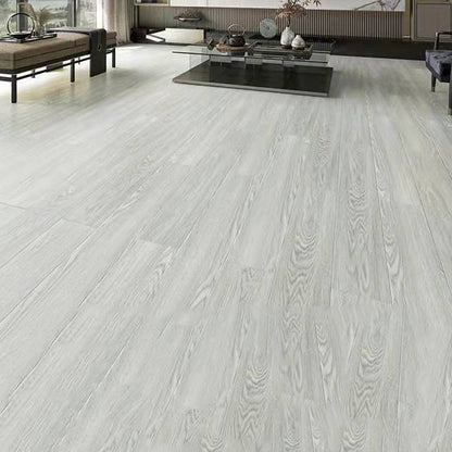 Skorter | 49"x8" width E0 natural solid wood laminate flooring, click-lock, waterproof