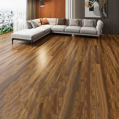 Skorter | 49"x8" width E0 natural solid wood laminate flooring, click-lock, waterproof