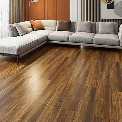 Skorter | 49"x8" width E0 natural solid wood laminate flooring, click-lock, waterproof