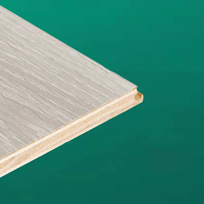 Skorter | 49"x8" width E0 natural solid wood laminate flooring, click-lock, waterproof