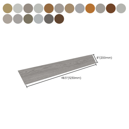 Skorter | 49"x8" width E0 natural solid wood laminate flooring, click-lock, waterproof