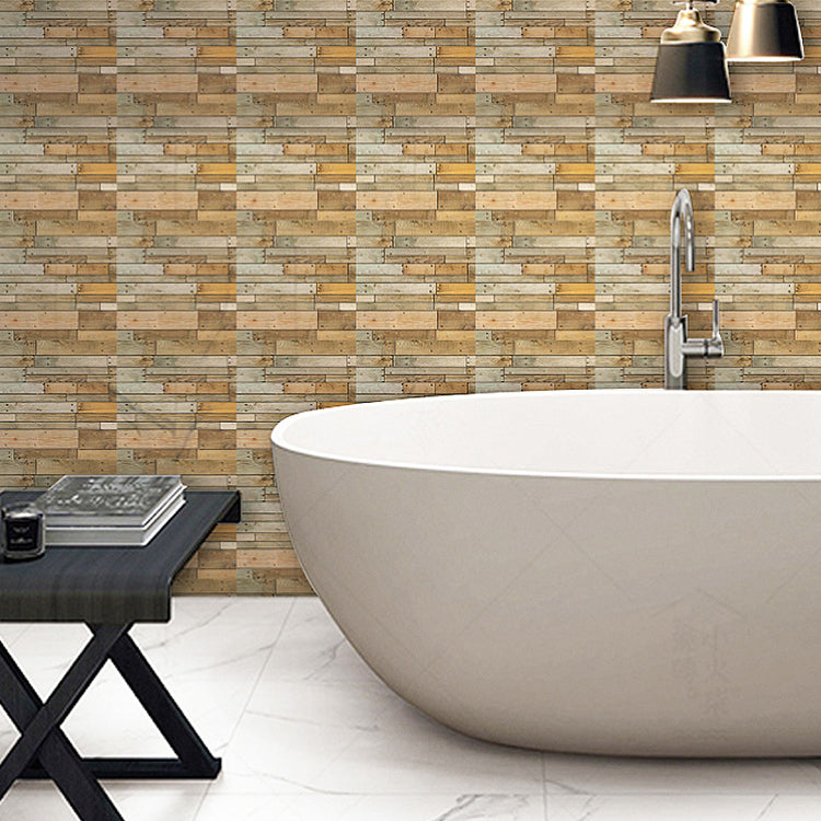 Skorter | 3D Wood Grain Wall Panel modern minimalist Home Living Room Bathroom Panel Wall (5-Pack)