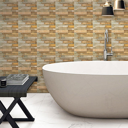 Skorter | 3D Wood Grain Wall Panel modern minimalist Home Living Room Bathroom Panel Wall (5-Pack)