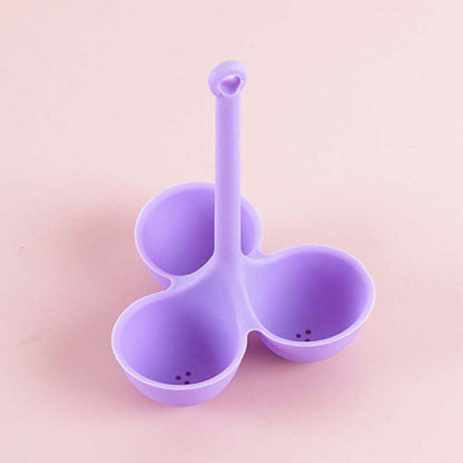 Skorter | Food-grade silicone egg steamer