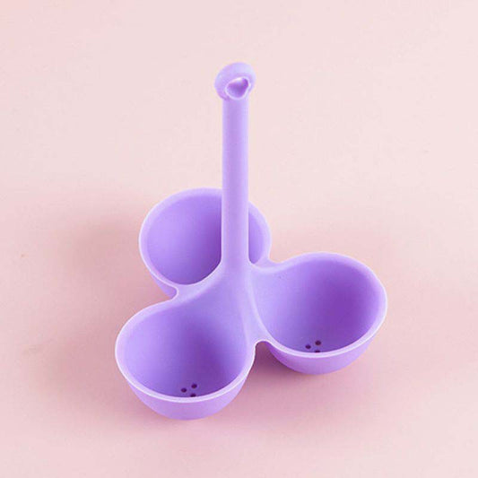 Skorter | Food-grade silicone egg steamer