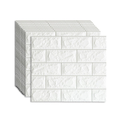Skorter | 3D Artificial Brick Wall Panel Industrial Style Living Space Wall Plate (Pack of 10)