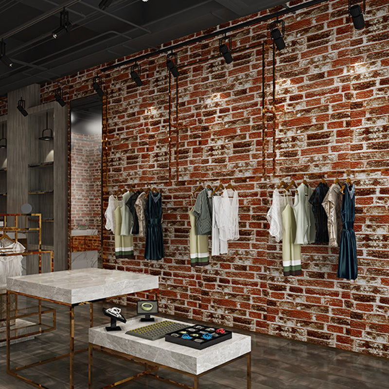 Skorter | 3D Artificial Brick Wall Panel Industrial Style Living Space Wall Plate (Pack of 10)