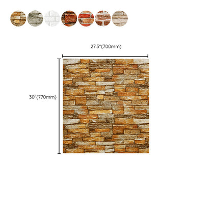 Skorter | 3D Artificial Brick Wall Panel Industrial Style Living Space Wall Plate (Pack of 10)