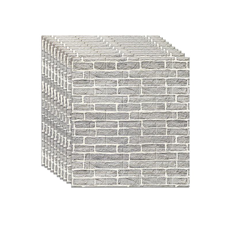 Skorter | Artificial Brick Wall Panel In Industrial Style Simple Living Living Room Wall Panel (1-Pack)