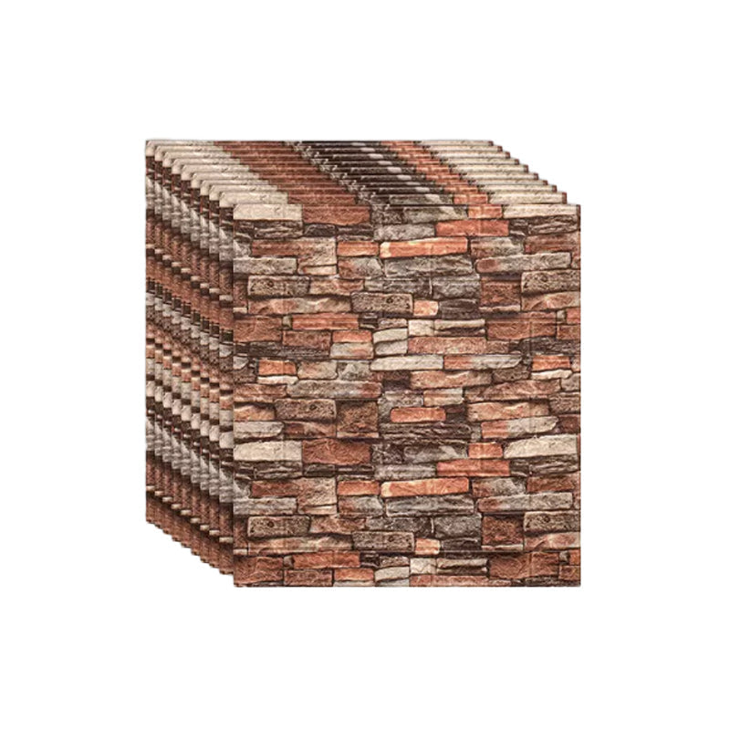 Skorter | Artificial Brick Wall Panel In Industrial Style Simple Living Living Room Wall Panel (1-Pack)