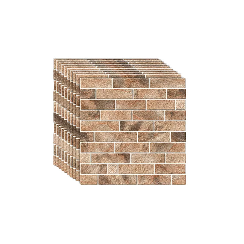 Skorter | Artificial Brick Wall Panel In Industrial Style Simple Living Living Room Wall Panel (1-Pack)