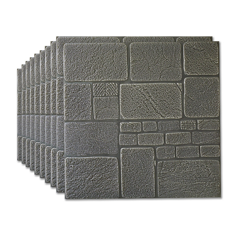 Skorter | 3D artificial stone wall panel industrial style living room wall panel (pack of 10)
