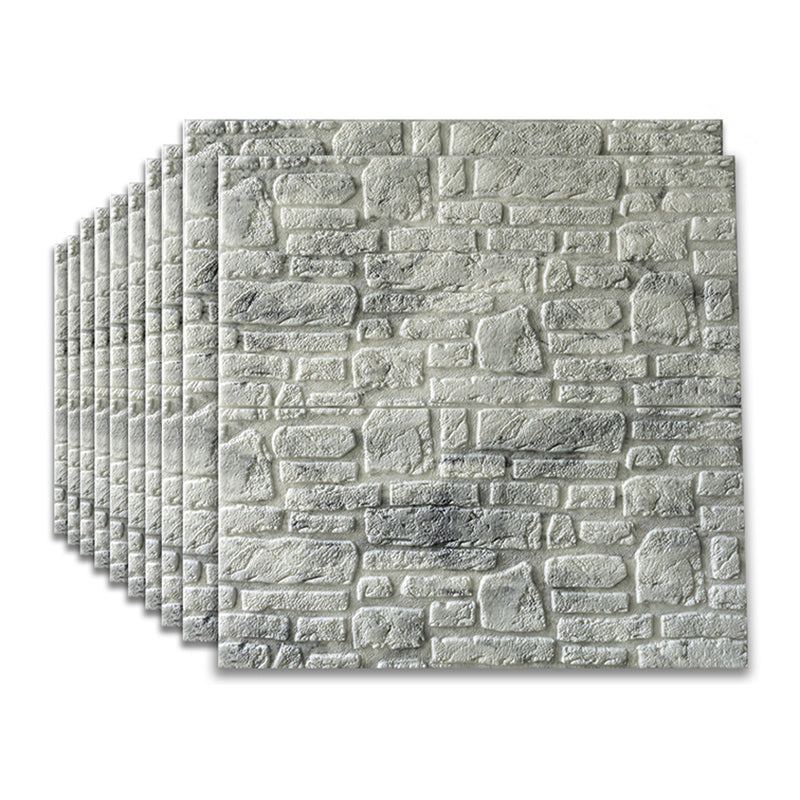 Skorter | 3D artificial stone wall panel industrial style living room wall panel (pack of 10)