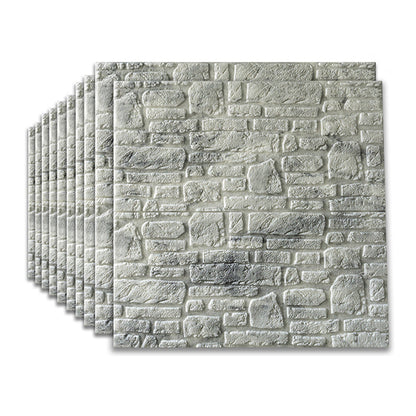 Skorter | 3D artificial stone wall panel industrial style living room wall panel (pack of 10)