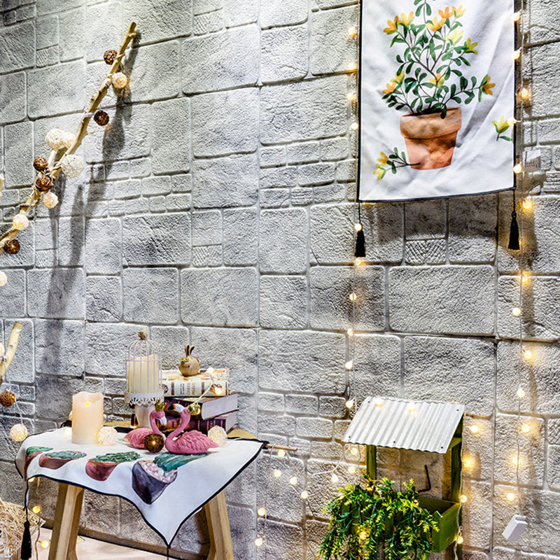Skorter | 3D artificial stone wall panel industrial style living room wall panel (pack of 10)