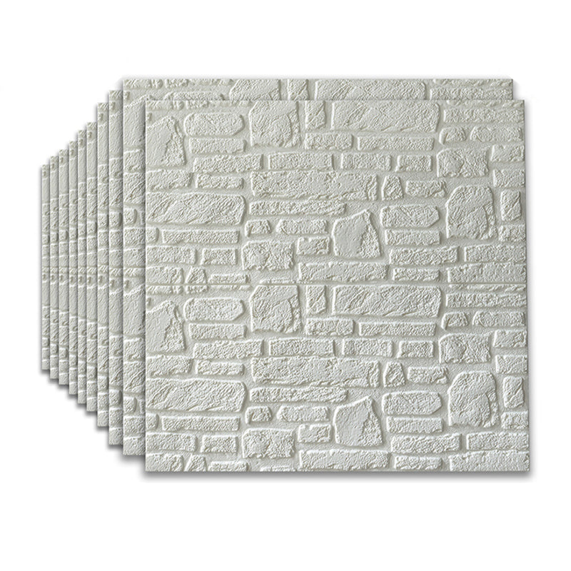 Skorter | 3D artificial stone wall panel industrial style living room wall panel (pack of 10)