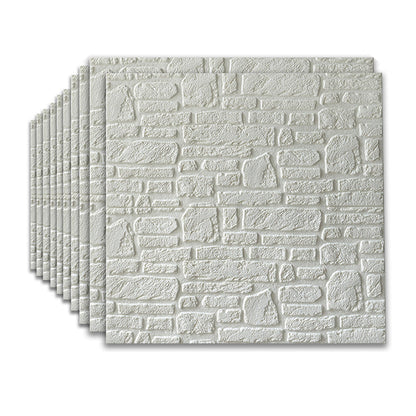 Skorter | 3D artificial stone wall panel industrial style living room wall panel (pack of 10)