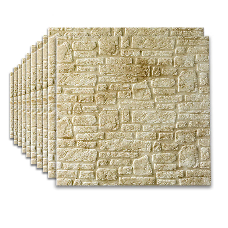 Skorter | 3D artificial stone wall panel industrial style living room wall panel (pack of 10)