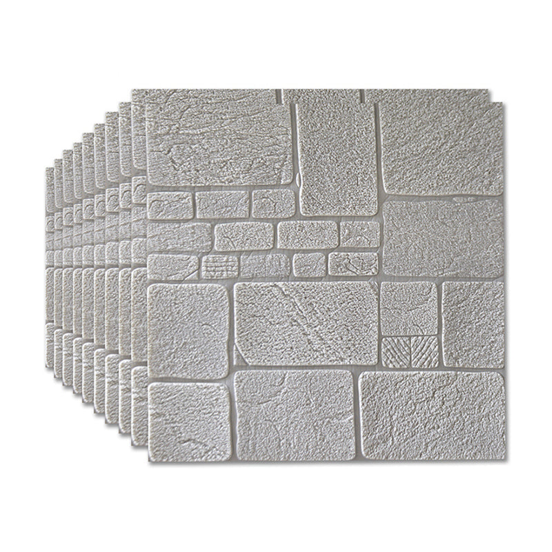 Skorter | 3D artificial stone wall panel industrial style living room wall panel (pack of 10)