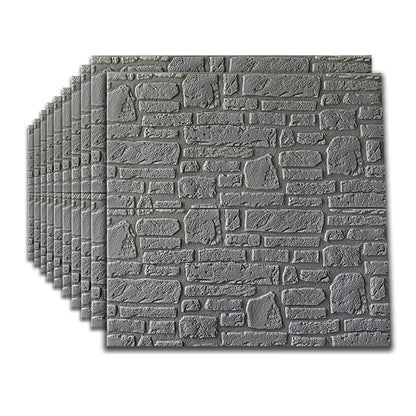 Skorter | 3D artificial stone wall panel industrial style living room wall panel (pack of 10)