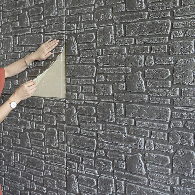 Skorter | 3D artificial stone wall panel industrial style living room wall panel (pack of 10)