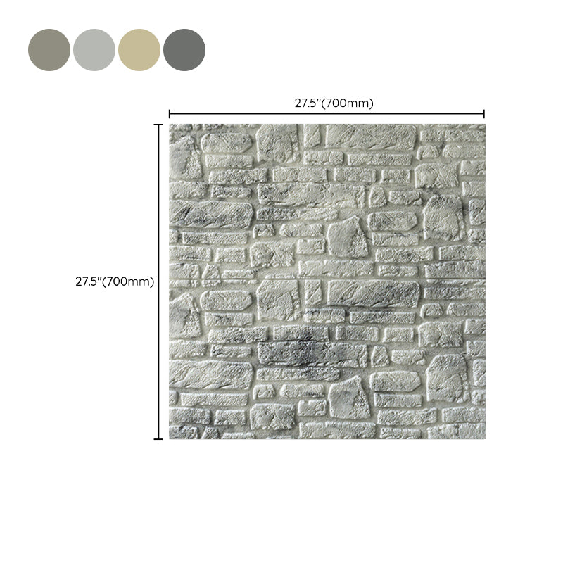 Skorter | 3D artificial stone wall panel industrial style living room wall panel (pack of 10)