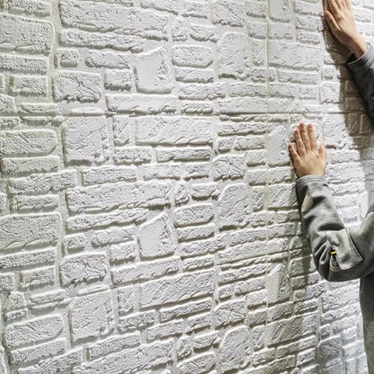 Skorter | 3D Artificial Stone Wall Panel Modern Style Living Room Wall Panel (10-Pack)