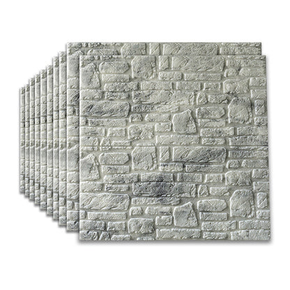 Skorter | 3D Artificial Stone Wall Panel Modern Style Living Room Wall Panel (10-Pack)