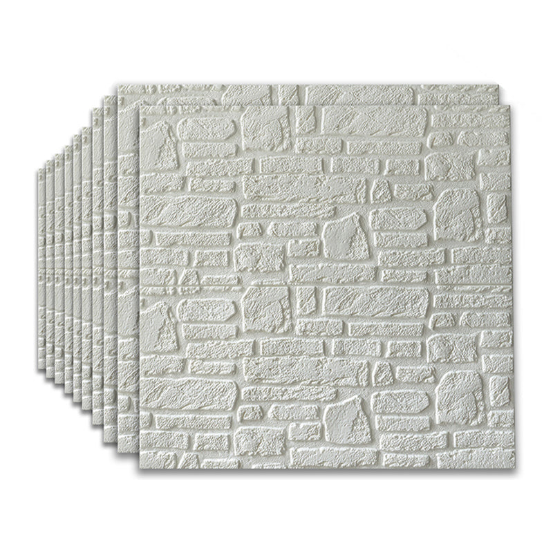 Skorter | 3D Artificial Stone Wall Panel Modern Style Living Room Wall Panel (10-Pack)