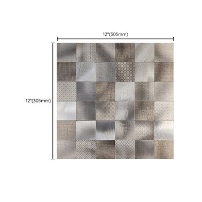 Skorter | Aluminium-Plastic Wall Panel Industrial Style Home Living Room Panel Wall (1-Pack)