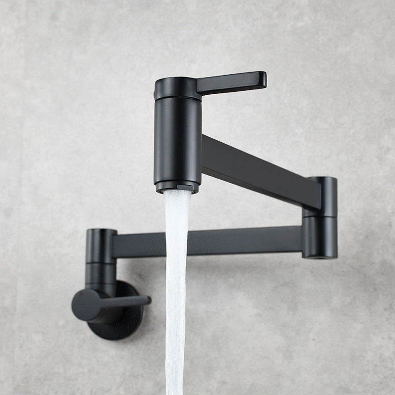 Skorter | Beautiful Wall Mounted Brass Fixtures Stain Resistant Wall Mounted Bathroom Faucet