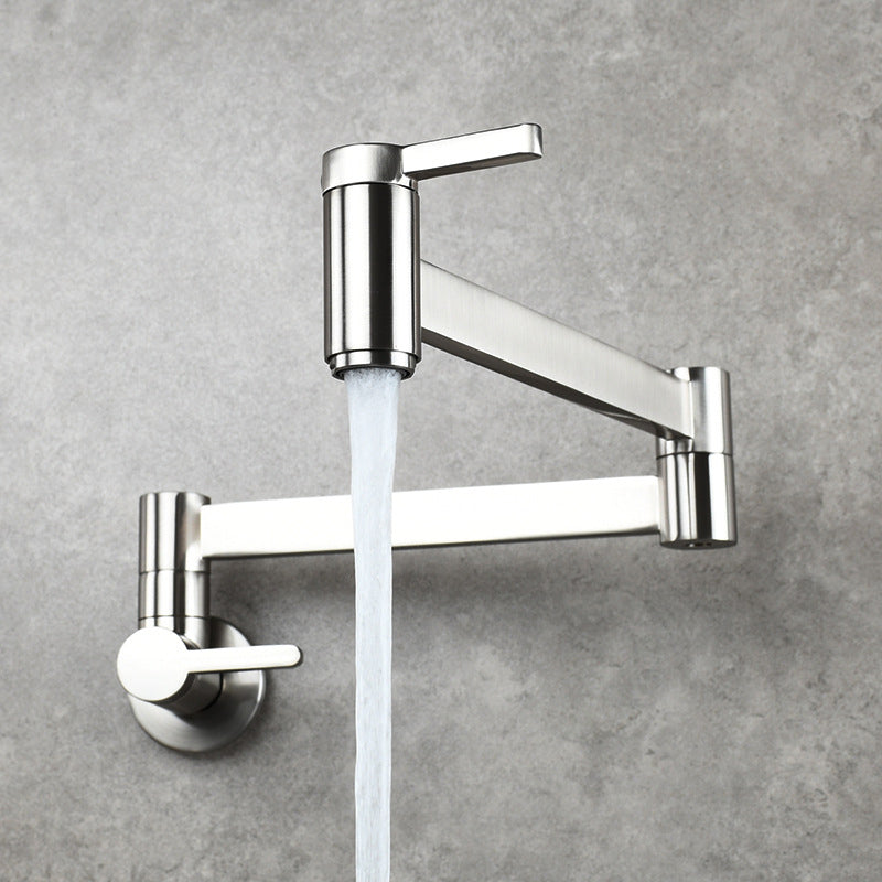 Skorter | Beautiful Wall-Mounted Brass Fixtures Stain-Resistant Wall-Mounted Bathroom Faucet