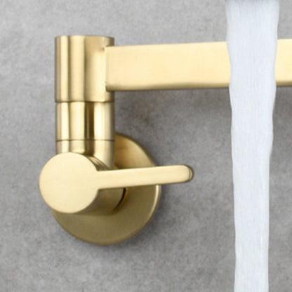 Skorter | Beautiful Wall-Mounted Brass Fixtures Stain-Resistant Wall-Mounted Bathroom Faucet