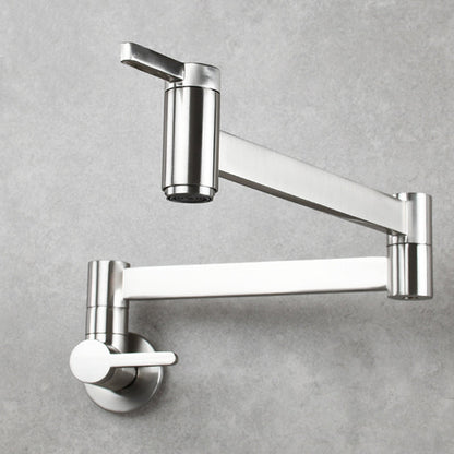 Skorter | Beautiful Wall Mounted Brass Fixtures Stain Resistant Wall Mounted Bathroom Faucet