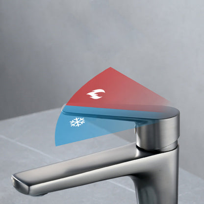 Skorter | Contemporary Centerset Faucet Single Handle Faucet for Bathroom